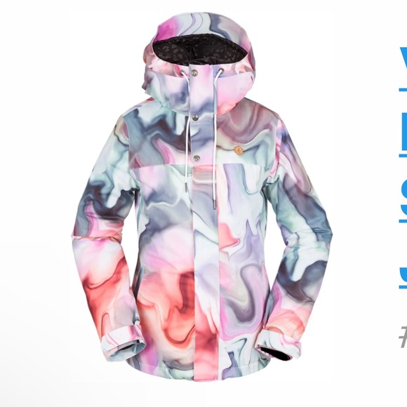 Ski and snowboard winter coat in multi color. Waterproof and insulated. NEW - Picture 5 of 5